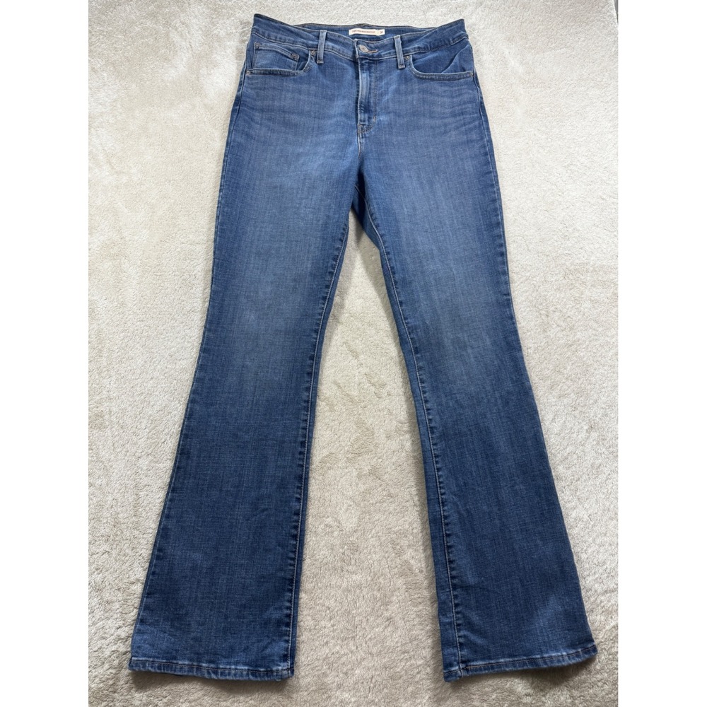 Levi's‎ Women 725 High Rise Bootcut Blue Denim Jeans 31 Meas: 31x31.5